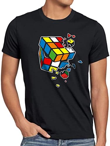 Style3 T-Shirt Sheldon Cube Zauberwürfel Cooper Big Bang Rubik
