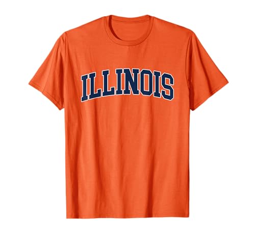 Illinois - Throwback Design - Classic T-Shirt