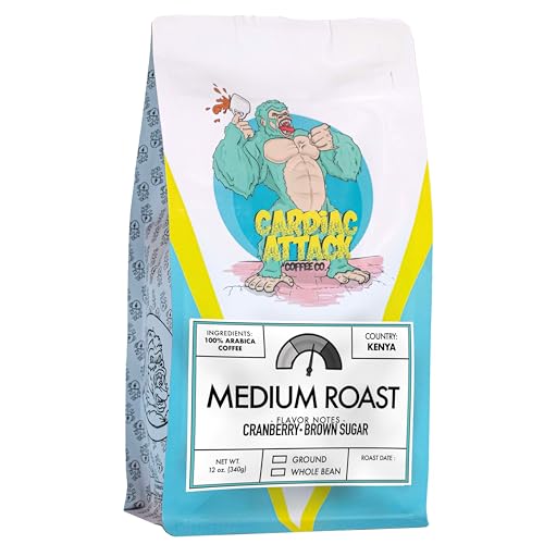 Café Molido Medium Roast Cardiac Attack Coffee Co 340g miniatura 1