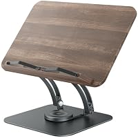 Tounee Book Stand for Reading, Adjustable Book Holder with 3...