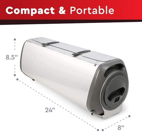 Solar Oven, Portable Hybrid Electric Grill, High Capacity Solar Cooker for Indoor or Outdoor Cooking, Ideal Camping Cookware and Survival Gear Powered by Sun or Electricity