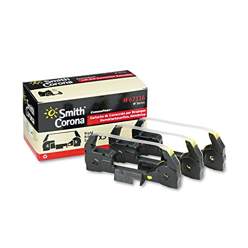 Smith Corona H67116 Lift-Off Correcting Cassette, Pack of 3