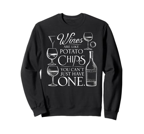 Papas fritas Wine Lover Wine Somelier - Wine Steward Sudadera