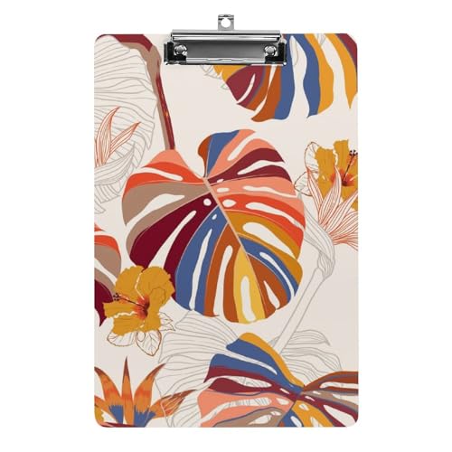 Porte-bloc A4 feuilles colorées pour le service en restaurant