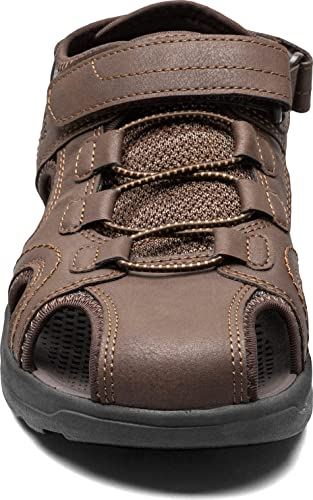 Nunn Bush Men's, Huck Sport Fisherman Sandal Brown 11 W #TOP28