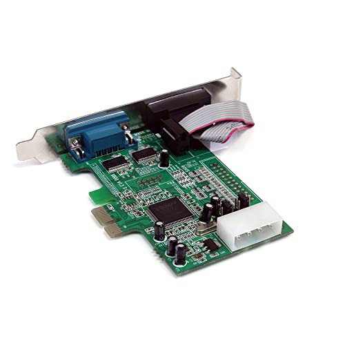 image for StarTech.com 2-Port PCI Express RS232 Serial Adapter Card, PCIe to Dua