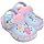 Bluey Zuecos Niña y Bebé con Forro de Invierno y Detalles Decorativos, Bingo Zapatos Antideslizantes sin Cordones con Correa (23 EU, Rosa Forro No Extraíble)