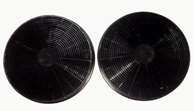 Cookology CCF200 Pack Of 2 Carbon Charcoal Recirculating Filters, Replacement for Cookology Cooker Hoods and Extractor Fan Vents, Fits A Range Of Models