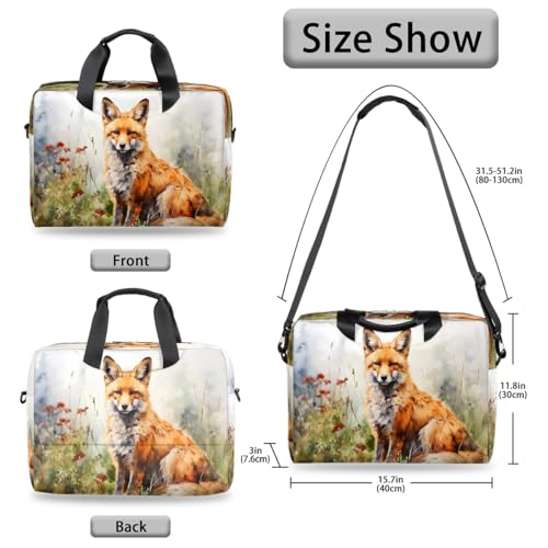 Maletín para portátil 15.6-16 pulgadas con diseño animal miniatura 6