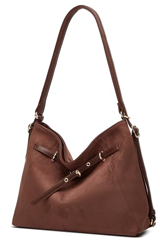 Bolso cruzado de gamuza para mujer miniatura 5