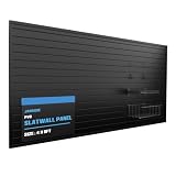 janasse Slatwall Panel 4x8 Black