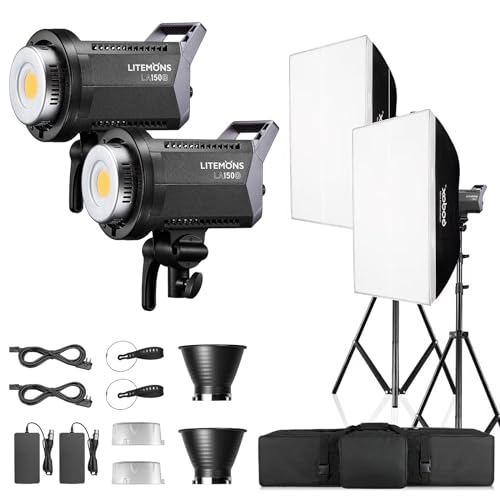 Amazon | GODOX LA150D LEDビデオライト 230W 5600K 撮影照明機材