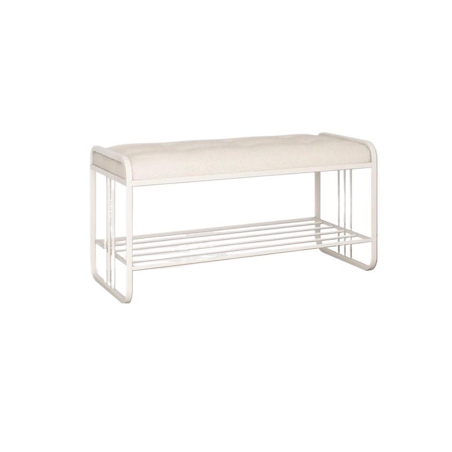 Tabouret à chaussures TUSUOD pour un hall d'entrée rangé