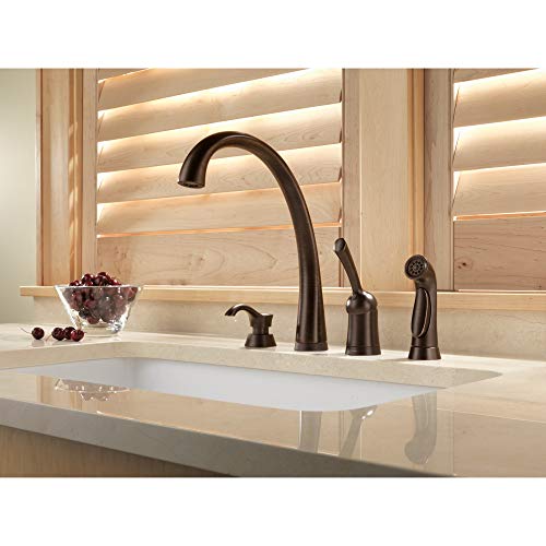 Delta Faucet Pilar Kitchen Soap Dispenser for Kitchen Sinks, Venetian Bronze RP50781RB - image 2