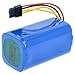 vhbw Akku kompatibel mit Blaupunkt BPK-VCBB1XPW+ Saugroboter (2600 mAh, 14,8 V, Li-Ion)