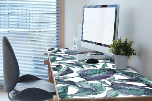 Sous-main pour ordinateur 120x60 protection surfaces tapis de bureau vinyle