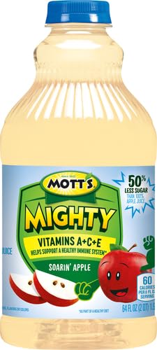 Image of Mott's, Mighty Soarin' Apple Juice, 64 Fl Oz Bottle