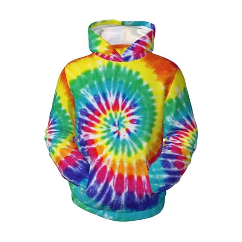 Tie Dye Boy, Girls Sports Shirt Youth Pullover Fashion Hooded Sweatshirt4