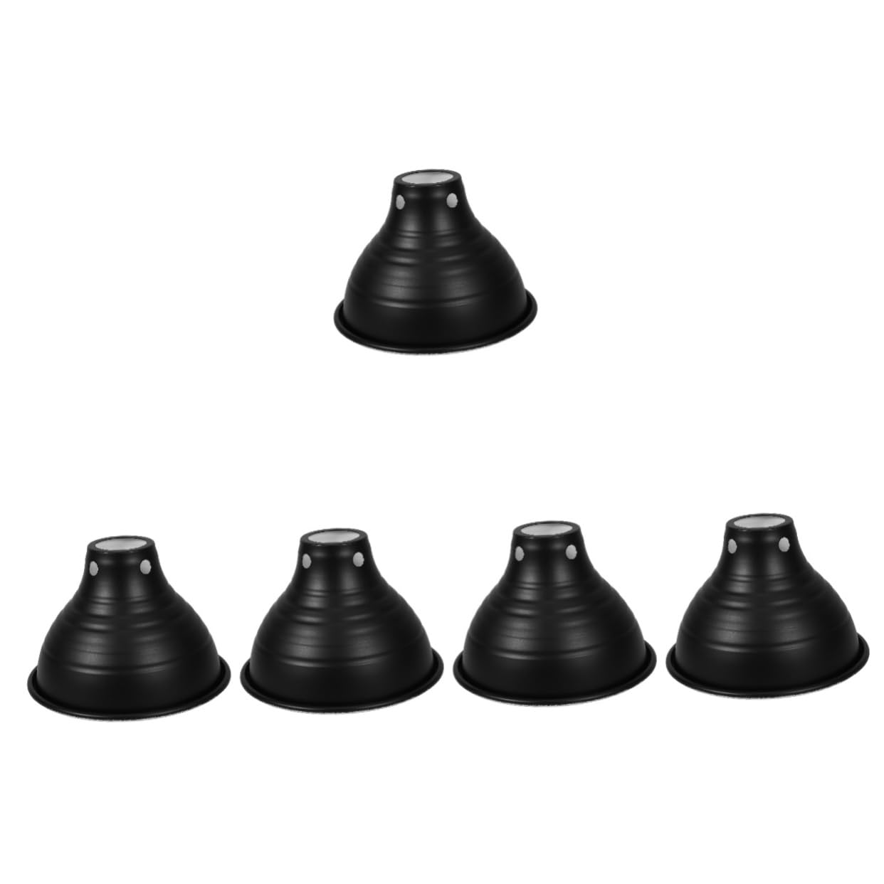 Ciieeo 5 Piezas luminarias para Reptiles Linterna LED Recargable luz de Calor para Reptiles Calentador Reptiles Accesorios de iluminación para Reptiles Bombillas Pantalla de Reptil Black