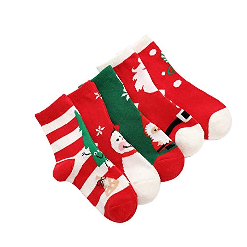 Preisvergleich Produktbild BBQQ Unisex WeihnachtsmodeLange Socke Bequeme Socken, Weihnachtsdekorationen Ausverkauf Baum Ornamente Rock Topper Lichter Pyjamas für Familien