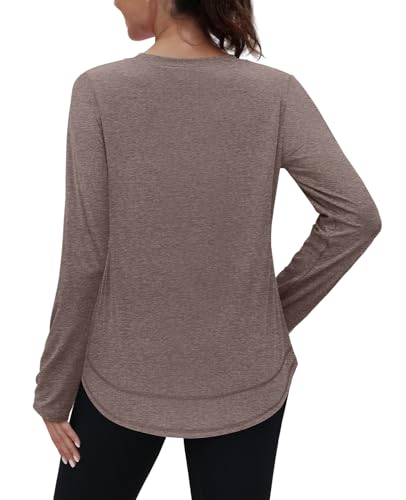 Image of XIEERDUO Women's Workout Tops Long Sleeve Shirts Sun Protection UPF 50+ Quick Dry Shirts for Hiking Running S-3XL