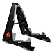 Ukulele Violin Mandolin Stand Portable Adjustable Folding Space Saving Tripod For Plastic Ukelele Stand w/Pro Extendable Holding Arm Silicon Cushion plastic silicone, by LC Prime
