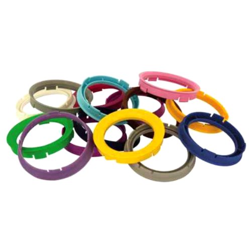 ADNAuto - Lote de aro 4 de centrado, exterior de 67,1 e interior de 65,1