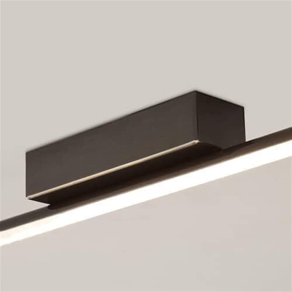 Liniowa lampa sufitowa LED, minimalistyczna, częściowo wpuszczana, do jadalni, salonu, kuchni, przedpokoju i szafy, energooszczędna