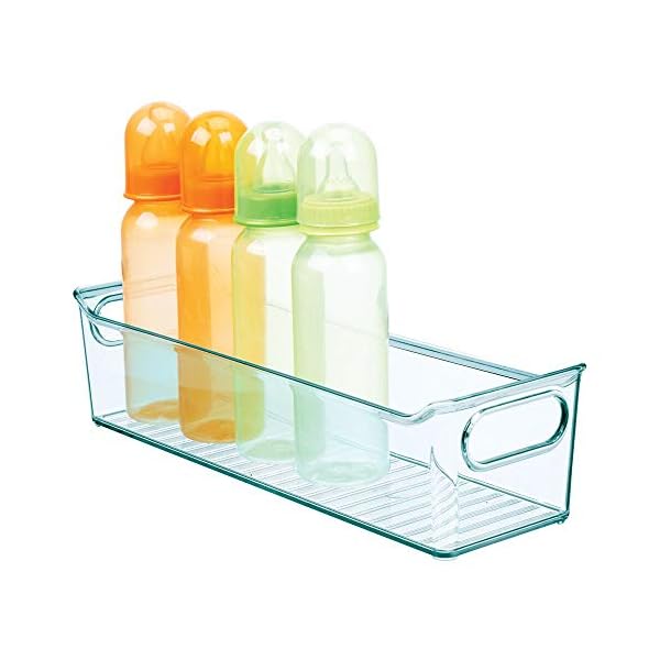 mDesign 2er-Set Kinderzimmer Organizer – große Sortierbox mit praktischen Griffen – BPA-freier Kunststoffbehälter für… – Bild 8