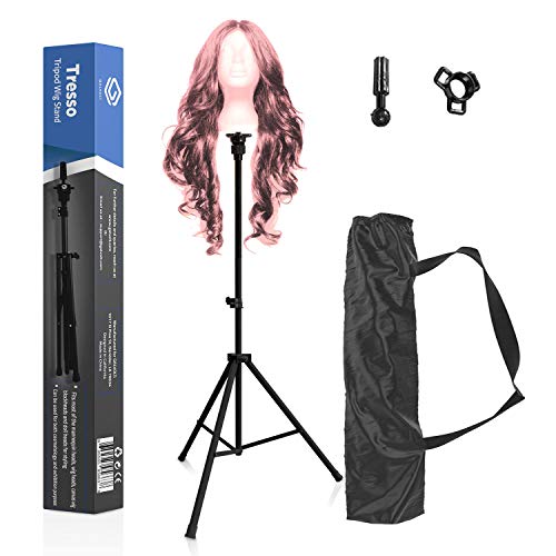Gavolt Mannequin Head Tripod Stand with Carry Bag for Cosmetology