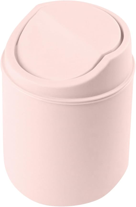 Wastebasket Trash Can,Desktop Mini Plastic Waste Garbage