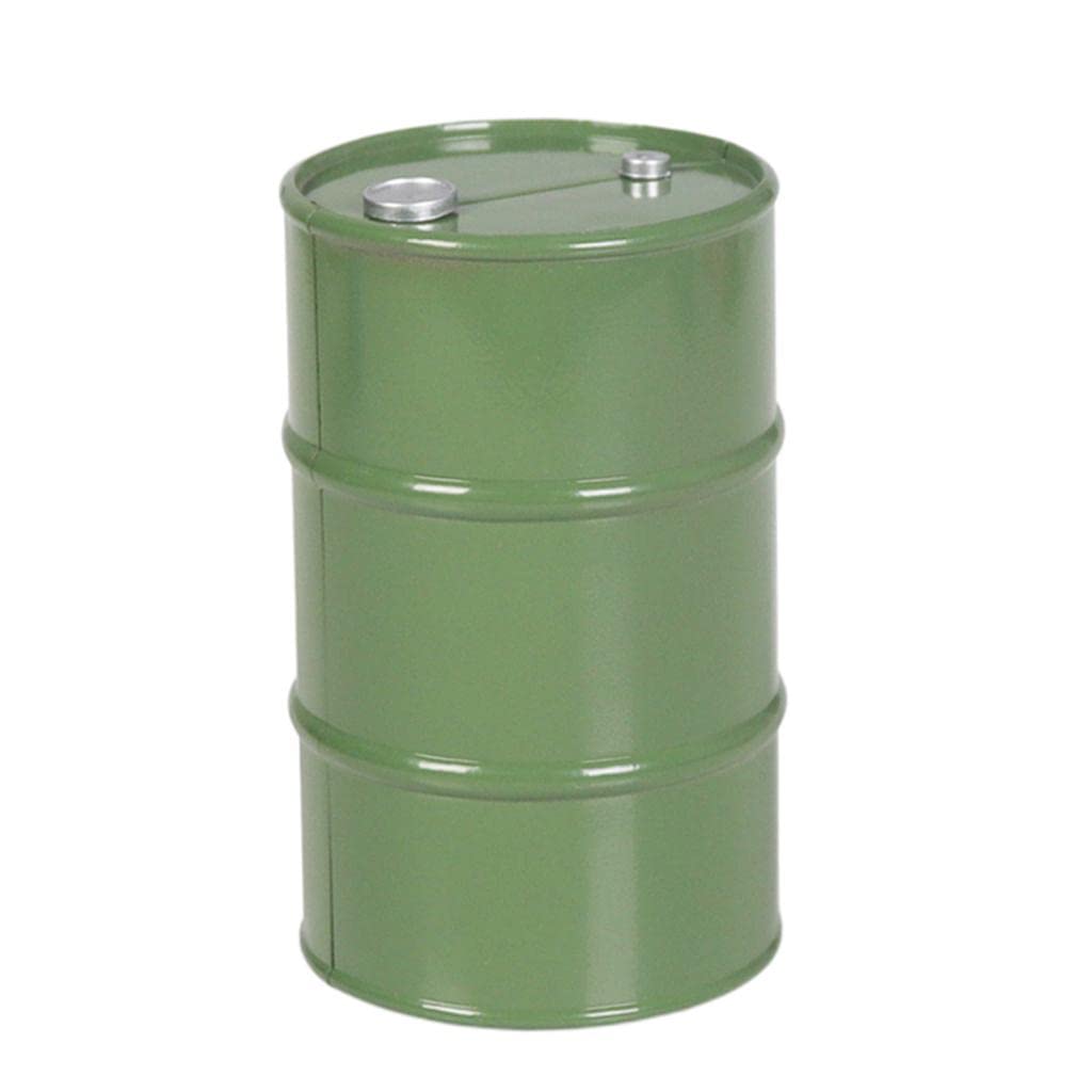 Metal Oil Drum for 1/10 SCX10 90047 CC01 D90 D110 TF2 Traxxas TRX4 KM4 Green| RC Model Vehicle Parts & Accs |Toys & Hobbies | RC Model Vehicle Parts & Accs |Toys & Hobbies-image-18
