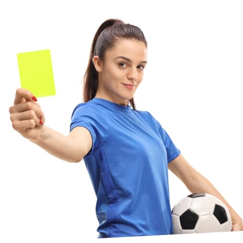 Set 1 tarjetas roja y amarilla para árbitro de fútbol miniatura 6