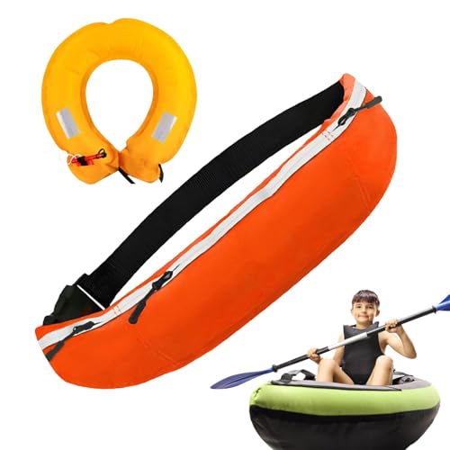 空気注入式ライフベルト | 水泳の安全性 人間工学的 フローティングエイド 浮遊具 軽量器具 レディース メンズ キッズ 大人用