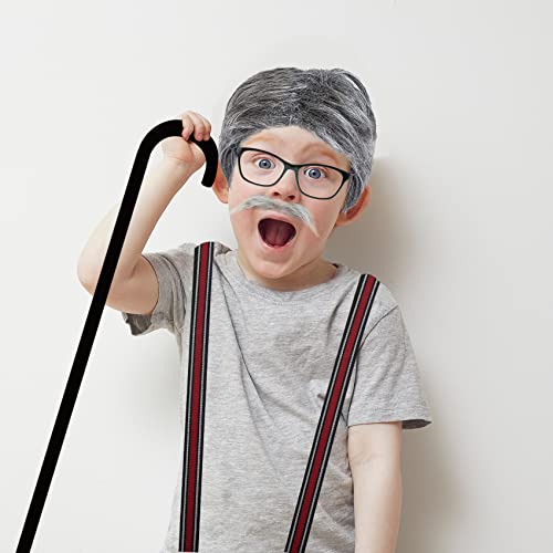 Joy Bang HSUS055 Old Man Costume, Halloween Old Man Wig thumb #6