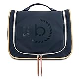 VIEL PLATZ - Mit einer Größe von 27 x 10 x 20 cm bietet diese Badetasche ausreichend Platz für all Ihre Badutensilien – Gewicht von nur ca. 220g. Dank der Höhe von 20 cm lassen sich Kosmetik-Artikel auslaufsicher aufstellen