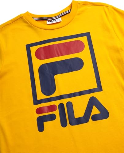 Fila Boys Athletic Shirts - Performance Crewneck Boys Dry Fit Shirts - Active Short Sleeve Graphic Tees (Sizes 8-20)3