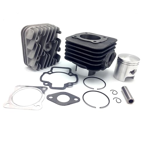 ONE BY CAMAMOTO | Kit Groupe Thermique Cylindre 70cc pour Piaggio Liberty, Vespa ET2, Zip, Gilera Typhoon, Storm, Stalker, Scarabeo | Diamètre 47mm, Complet...
