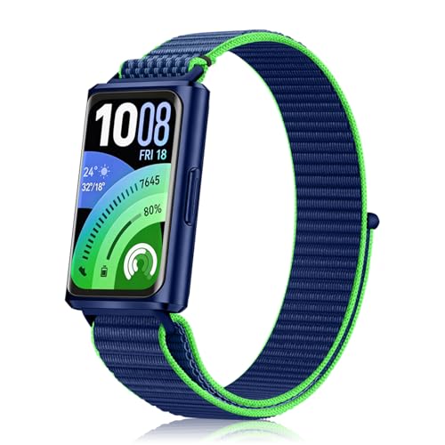 [RoSoki] �o���h HUAWEI Band 11 Pro/HUAWEI Band 11 �Ή� �i�C�����o���h �����x���g �y�� �_�炩�� ���K �ʋC�� �ϊ��� �}�W�b�N�e�[�v �X�|�[�c�ւ��X�g���b�v �����ȒP �������₷�� �j�����p �i �O���[���u��
