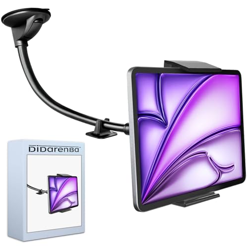 Didarenba Soporte Tablet Coche salpicadero Ventosa Compatible con iPad