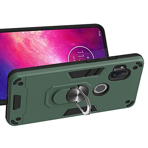 UKDANDANWEI Capa para Motorola One Hyper, capa ultrafina à prova de choque de silicone TPU + policar