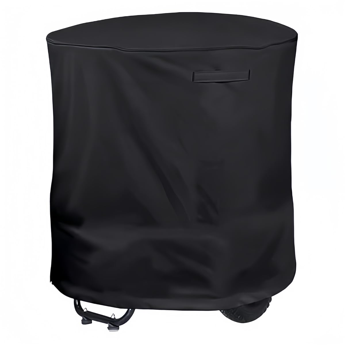 Ausi Funda impermeable para trituradora de madera y desbrozadora de hojas (negra)