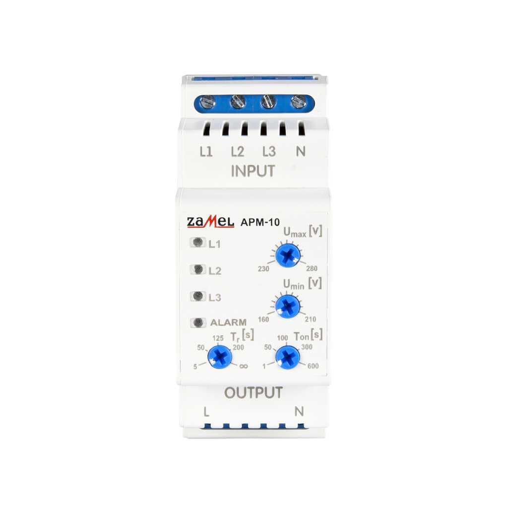 Relais de phase automatique APM-10 contre les coupures de courant triphasé
