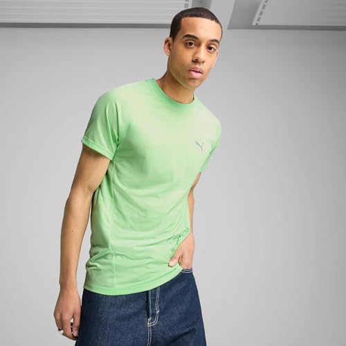 Puma Unisex EVOSTRIPE Tee T-Shirts, Spring Fern, – Ansicht 5