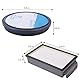 2 Stück RO3731 Filter für Rowenta Compact Power Silence Force Cyclonic Beutelloser Extreme Staubsauger wie RO3731EA,RO3724EA, RO3753EA, RO3786EA, RO3798EA, RO3718EA, Ersatzteile Ersatzfilter ,ZR005901