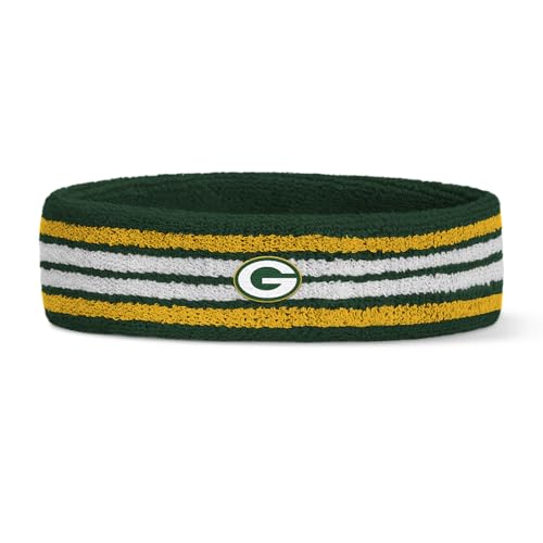 Image of For Bare Feet NFL Officially Licensed Team Logo Headband & Wristband Combo Pack Team Color OSFM