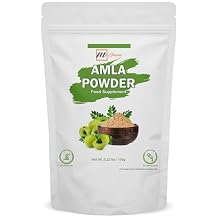 mGanna 100% Natural Amla/Indian Gooseberry/Emblica Officinalis Powder for Skin, Hair and Health Care 100 GMS / 0.22 LBS
