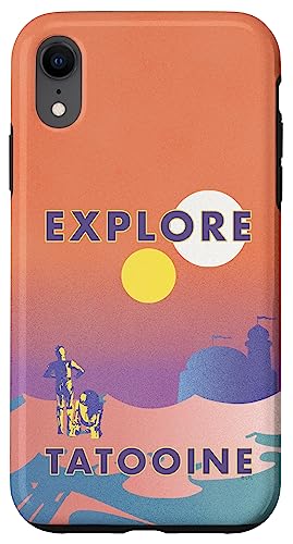 Coque iPhone XR Star Wars Tatooine antichoc pour protéger l'écran