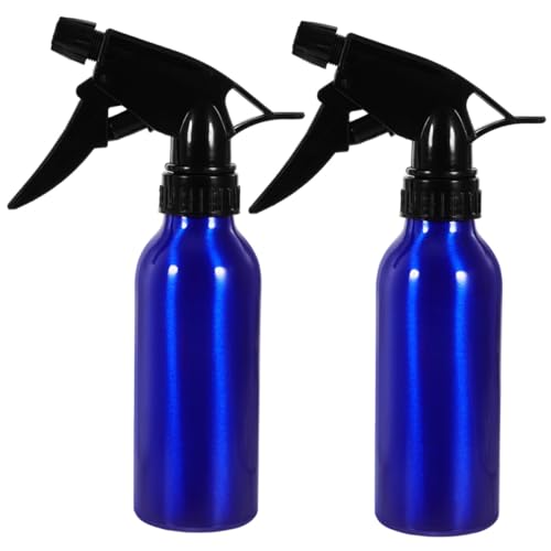 SMASOLO Flaconi Spray Per Cosmetici in Lega Di Alluminio 200ml 2 Pezzi Nebulizzatore a Nebbia Fine Resistenti Alle Cadute Leggeri e Portatili Per Uso Cosmetico e Parrucchieri