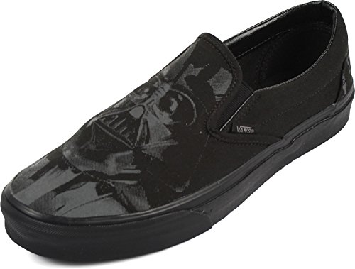 Vans Mens Classic Slip-On Dark Side Darth Vader Skate Shoes Black